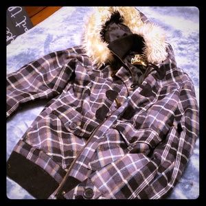 Billabong plaid jacket